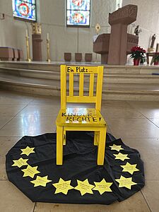 Walk of Fame - bei uns sind Kinder(-Rechte) die Stars. // © Alexandra Van Damme