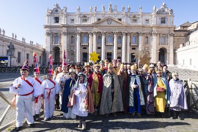 Roma 01-01-2020
Papa Francesco, celebra la Santa Messa nel primo giorno dell' anno
Ph: Cristian Gennari/Siciliani







