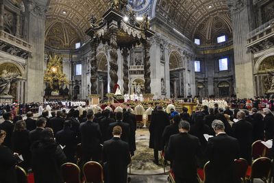 Roma 01-01-2020
Papa Francesco, celebra la Santa Messa nel primo giorno dell' anno
Ph: Cristian Gennari/Siciliani








