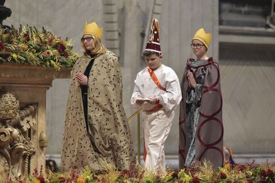 Roma 01-01-2020
Papa Francesco, celebra la Santa Messa nel primo giorno dell' anno
Ph: Cristian Gennari/Siciliani







