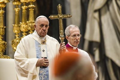 Roma 01-01-2020
Papa Francesco, celebra la Santa Messa nel primo giorno dell' anno
Ph: Cristian Gennari/Siciliani







