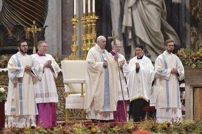 Roma 01-01-2020
Papa Francesco, celebra la Santa Messa nel primo giorno dell' anno
Ph: Cristian Gennari/Siciliani







